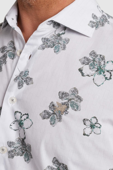 Vanguard long sleeve shirt print on fine po